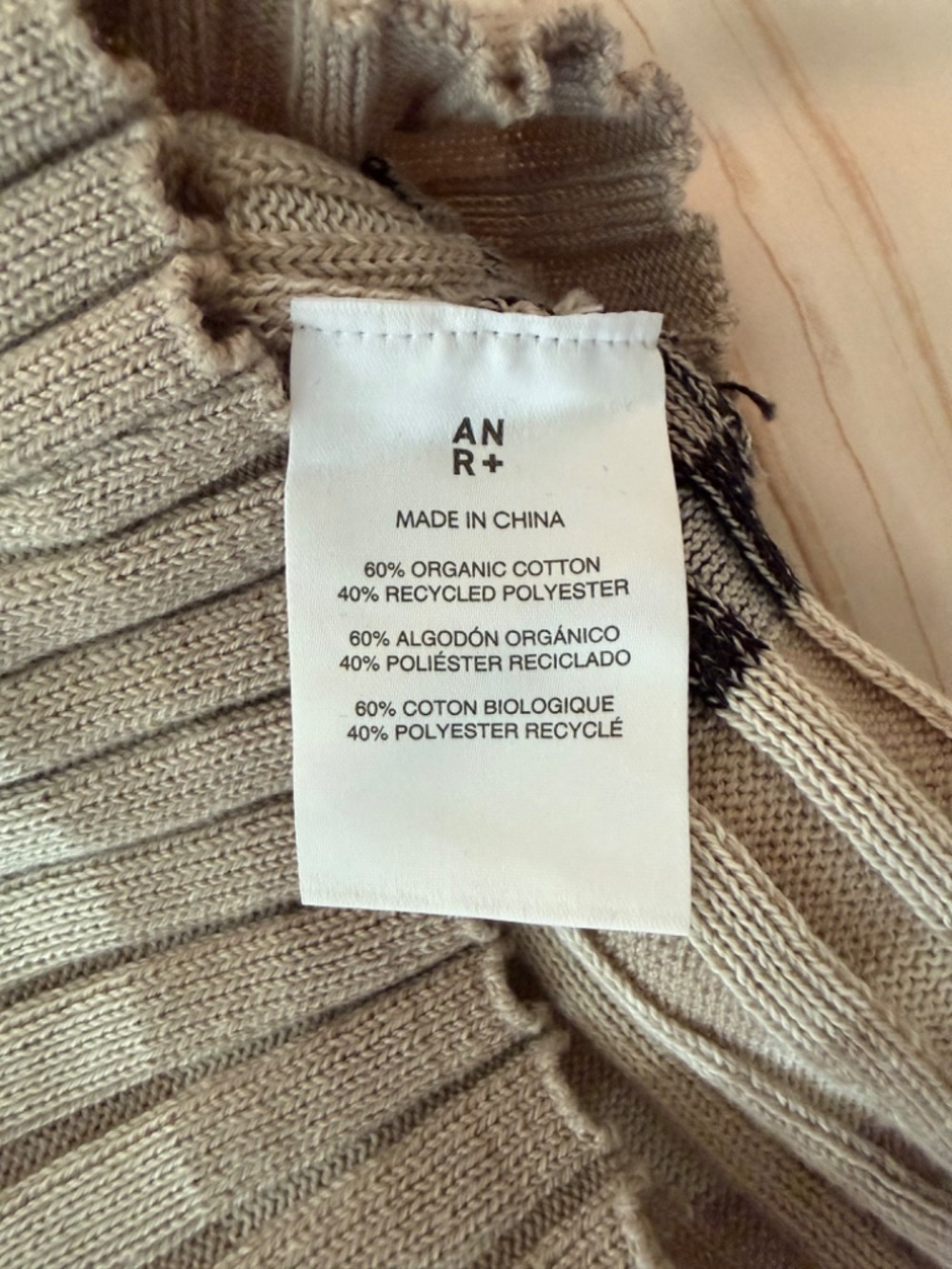 Women's Alp N Rock Luisa Polo Sweater Striped "Stone" Color Stretchy Sz XS $258 - Picture 8 of 14